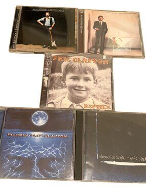 Eric Clapton CD Bundle of 5 CD's